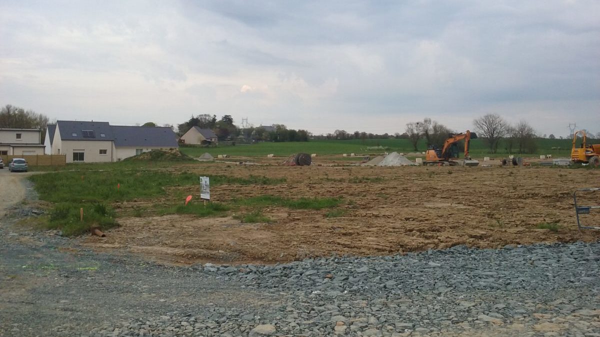 Terrain de 535m² à Ligné - La Croix Douillard, Lot 74 au premier plan - Mon Projet Maison, Constructeur de Maisons en Loire Atlantique 44