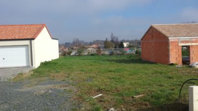 Terrain de 471m² à Monnières - Le Carré des Vignes, Lot 4 depuis la rue du Carré de Vigne - Mon Projet Maison, Constructeur de Maisons en Loire Atlantique 44