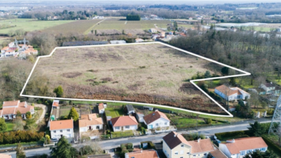Terrain de 587m² à Basse-Goulaine - Vue Aérienne du Domaine de la Lande de la Plée