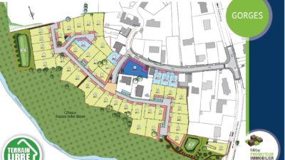 Terrain 245m² à Gorges - La Coulée de la Margerie